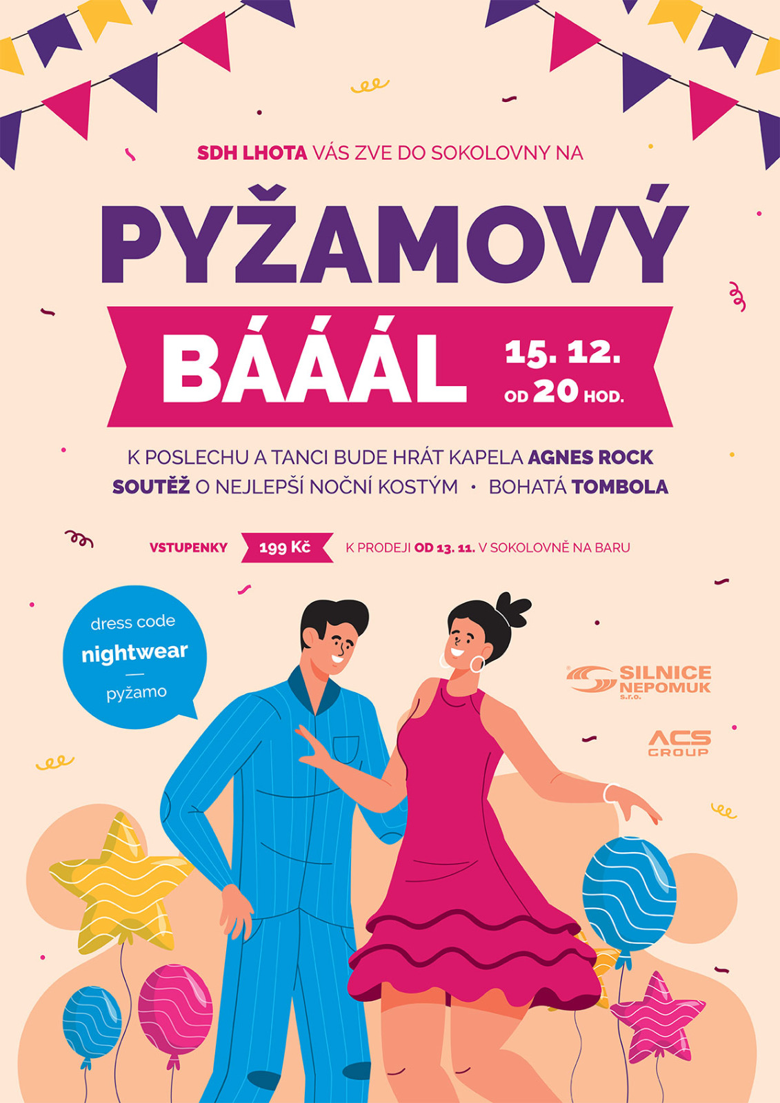 pyžamový bál 2023